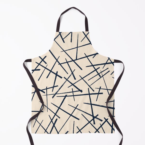 Item preview, Abstract blue lines pattern designed and sold by Mashusha-art.