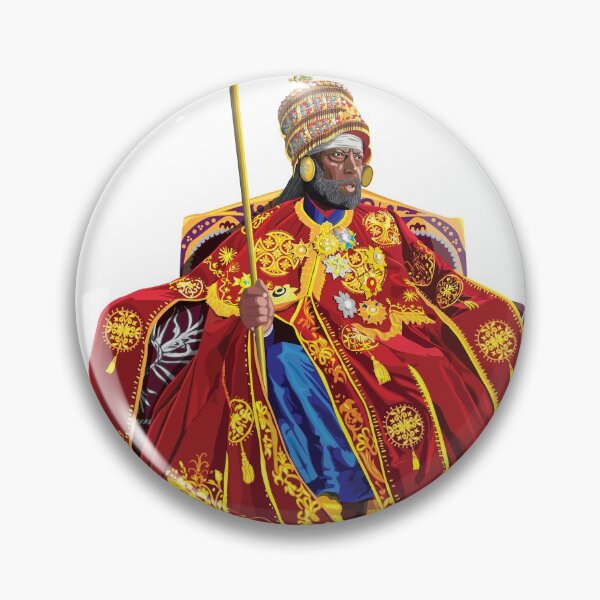 Item preview, Menelik II - Emperor of Ethiopia . Emperor Menelik II designed and sold by GidoArt.