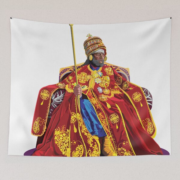Item preview, Menelik II - Emperor of Ethiopia . Emperor Menelik II designed and sold by GidoArt.