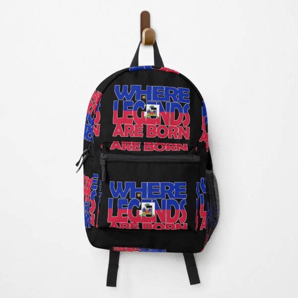 Item preview, Haiti Flag - Where Legends Are Born - Haitians - Soca Mode designed and sold by Soca-Mode.