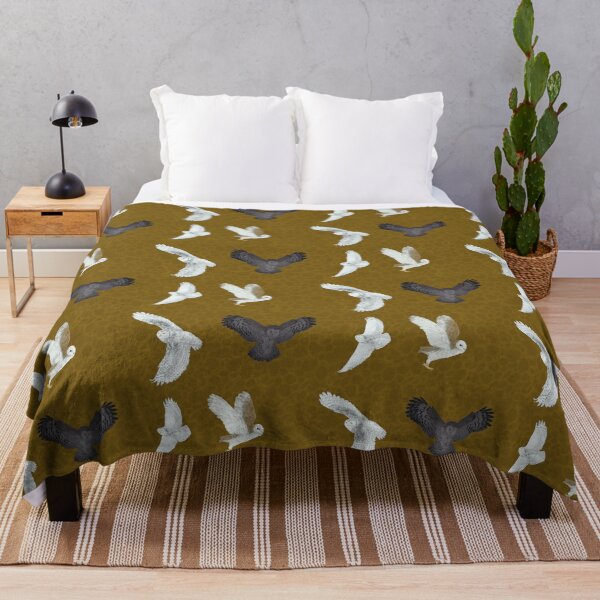 Item preview, Soaring Owls Brown designed and sold by Ashley Gagnon.
