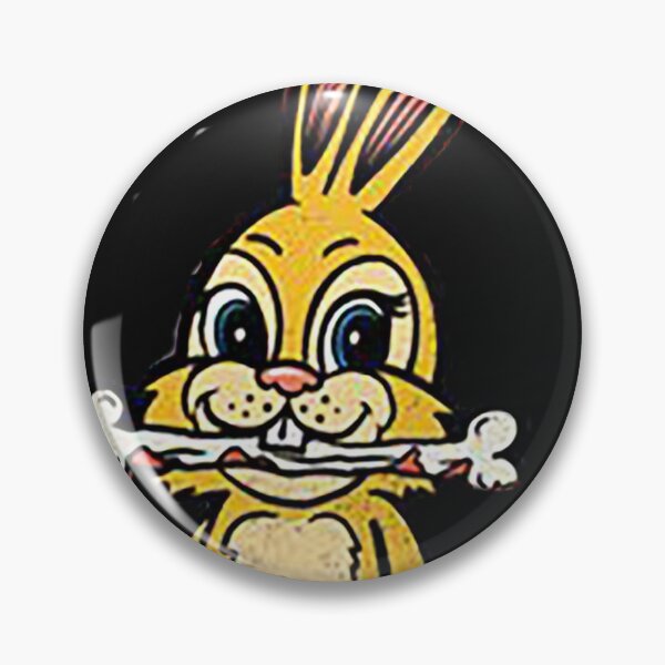 Item preview, bunny with a bone, bungle,easter bunny, yellow bunny, cartoon bunny,  designed and sold by Nostrathomas66.