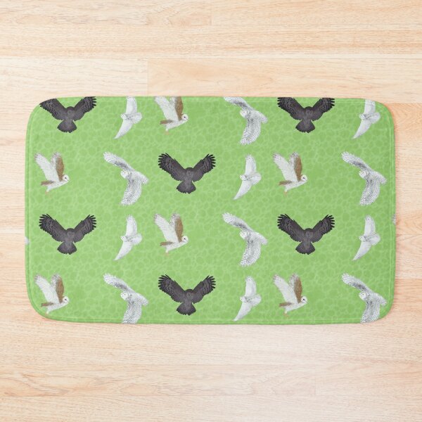 Item preview, Soaring Owls Mint designed and sold by Ashley Gagnon.