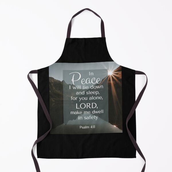 Item preview, In Peace Psalms 4: 8 Sticker designed and sold by AliDeus.