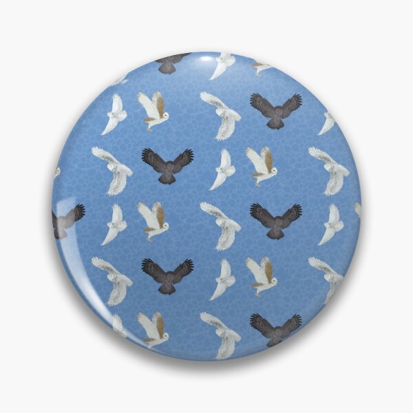 Item preview, Soaring Owls Blue designed and sold by Ashley Gagnon.