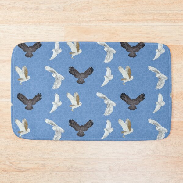 Item preview, Soaring Owls Blue designed and sold by Ashley Gagnon.