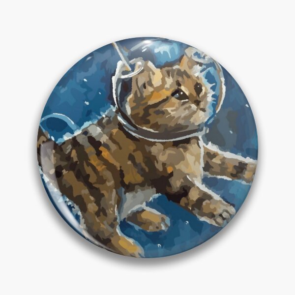 Item preview, Astronaut Cat in Space designed and sold by GL Digital Artwork .