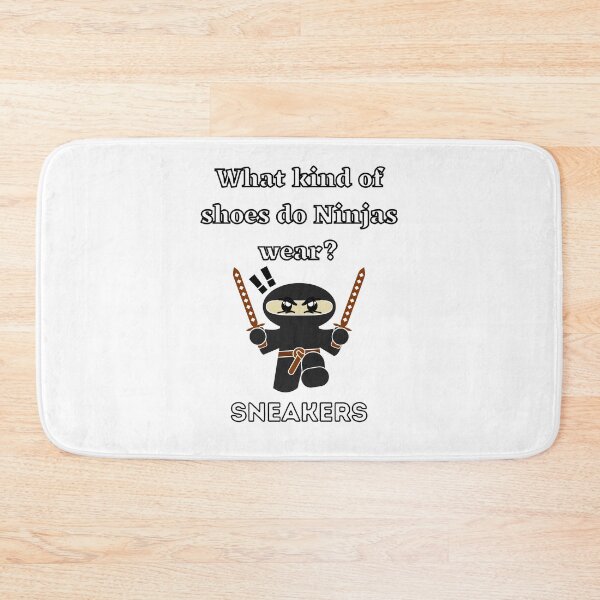 Item preview, What kind of shoes do Ninjas wear? designed and sold by Georgeox.