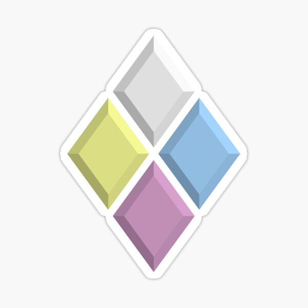 Blue Diamond Stickers Redbubble - diamond authority roblox codes