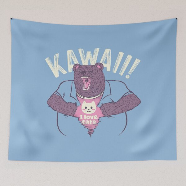 Item preview, Mad Bear I Love Cats Inside designed and sold by Tobe Fonseca®.