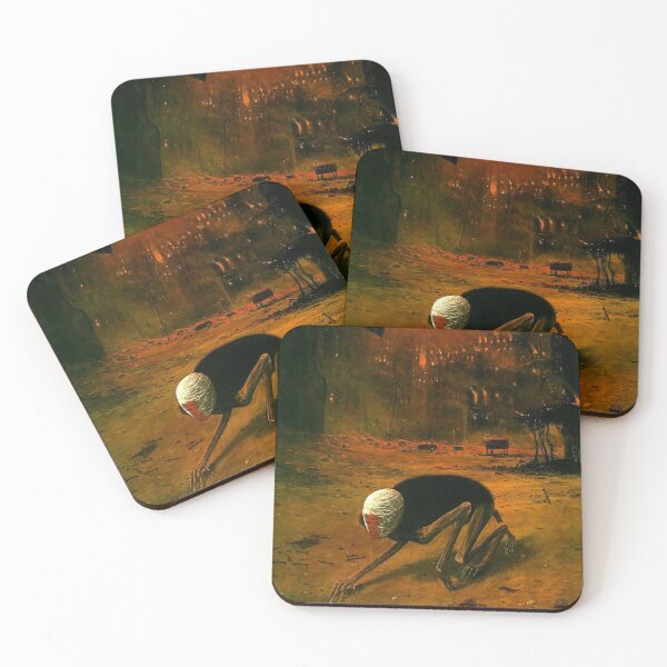 Item preview, Untitled (Creature), by Zdzisław Beksiński designed and sold by JustContemplate.