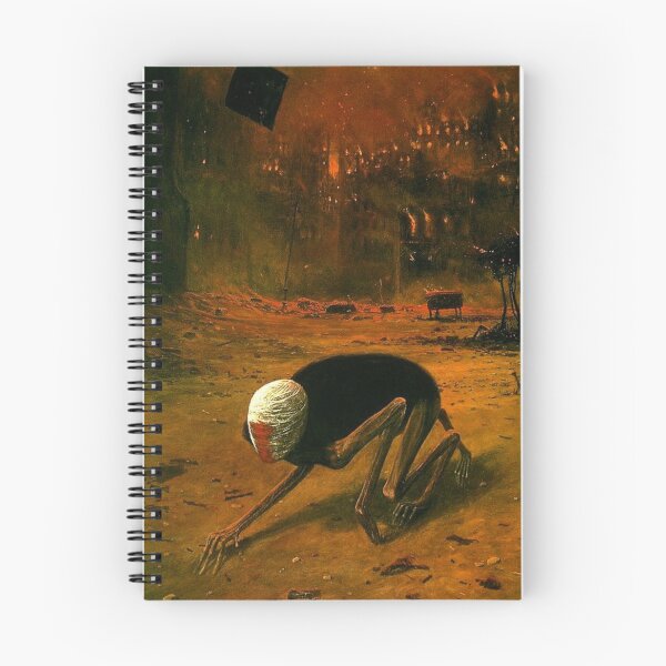 Item preview, Untitled (Creature), by Zdzisław Beksiński designed and sold by JustContemplate.