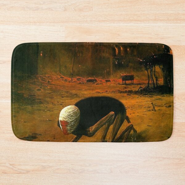 Item preview, Untitled (Creature), by Zdzisław Beksiński designed and sold by JustContemplate.