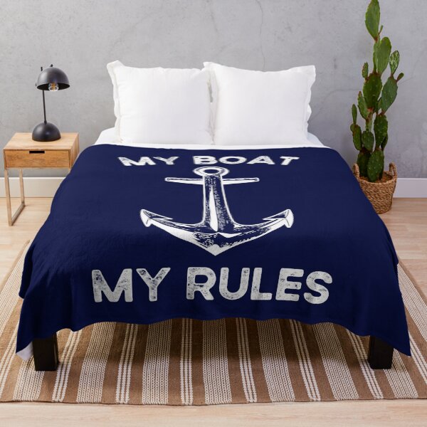 Item preview, My Boat My Rules, Funny Captain  designed and sold by Everythingafter.