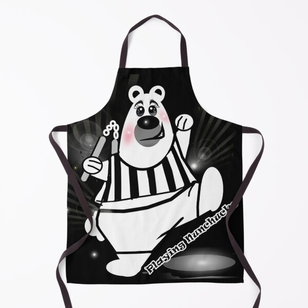 Item preview, Polar bear - Playing Nunchucks designed and sold by Shirley cute art .