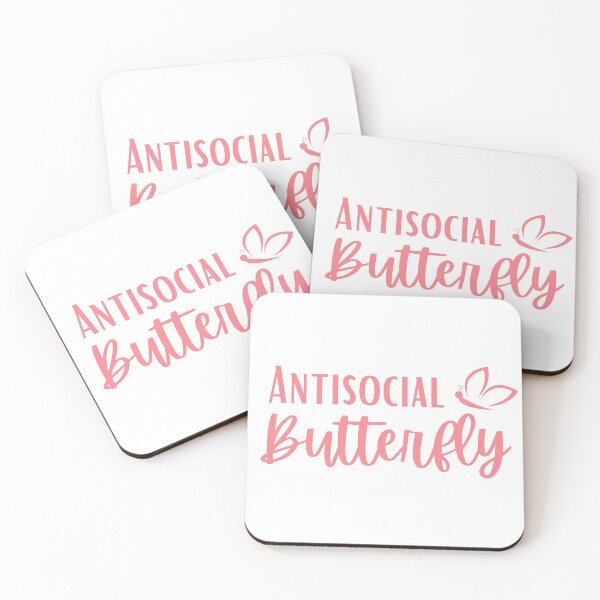 Item preview, Mariposa antisocial | Camisa antisocial designed and sold by Presto Prints Design.
