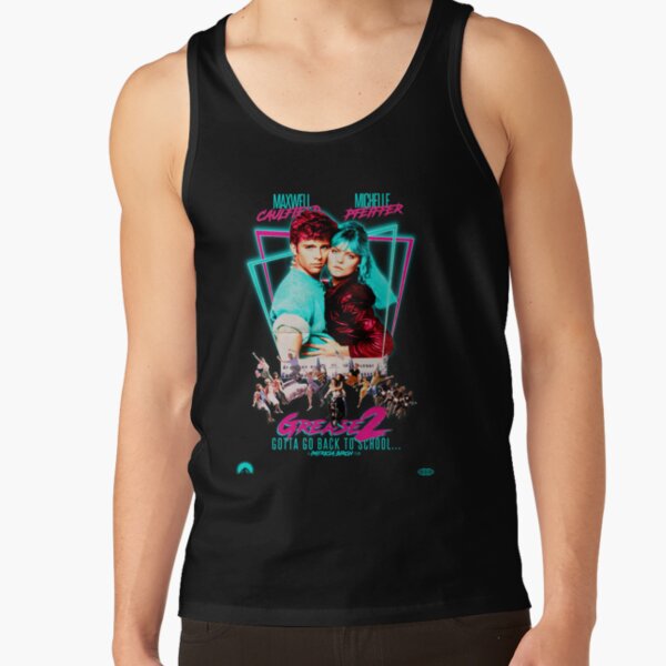 Neon 80's GREASE 2 Tank Top