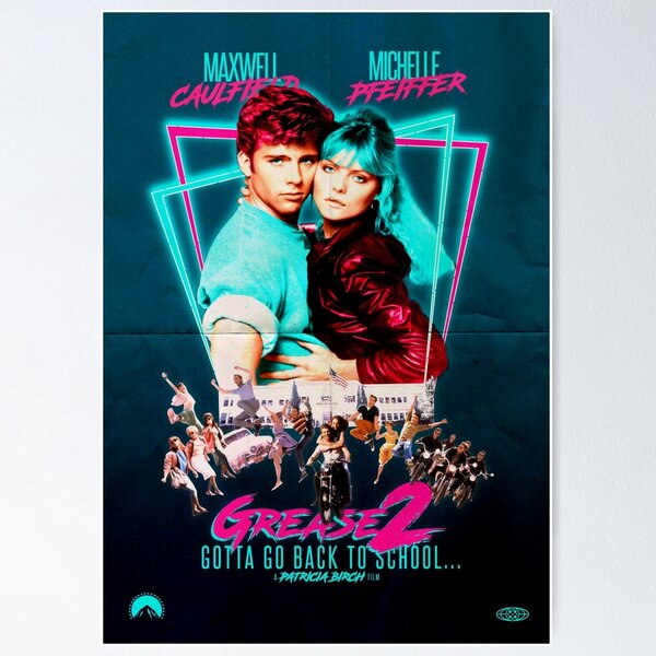 Item preview, Neon 80's GREASE 2  designed and sold by thecleggosaurus.