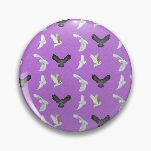 Item preview, Soaring Owls Purple designed and sold by Ashley Gagnon.