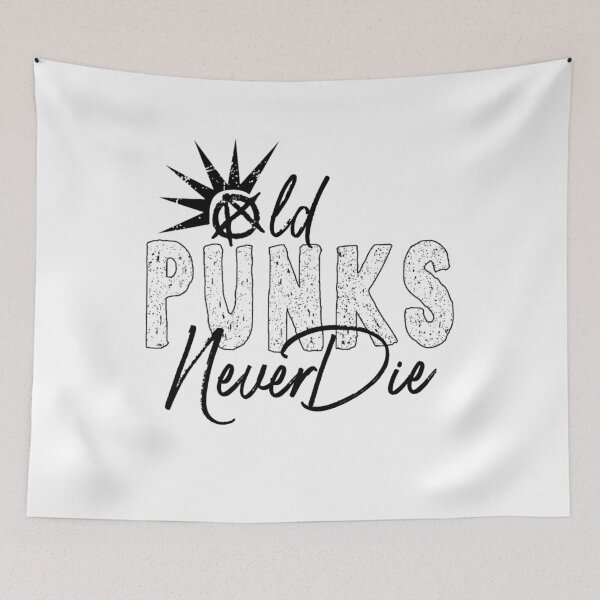 Item preview, Old Punks Never Die T-Shirt, Punk T-Shirt. designed and sold by OAPod.