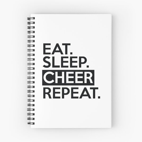 Item preview, Eat sleep cheer repeat designed and sold by Ammar-the-goat.