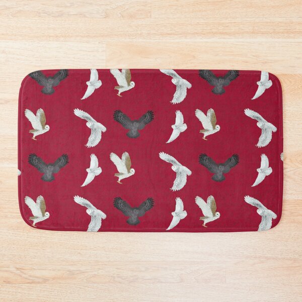 Item preview, Soaring Owls Red designed and sold by Ashley Gagnon.