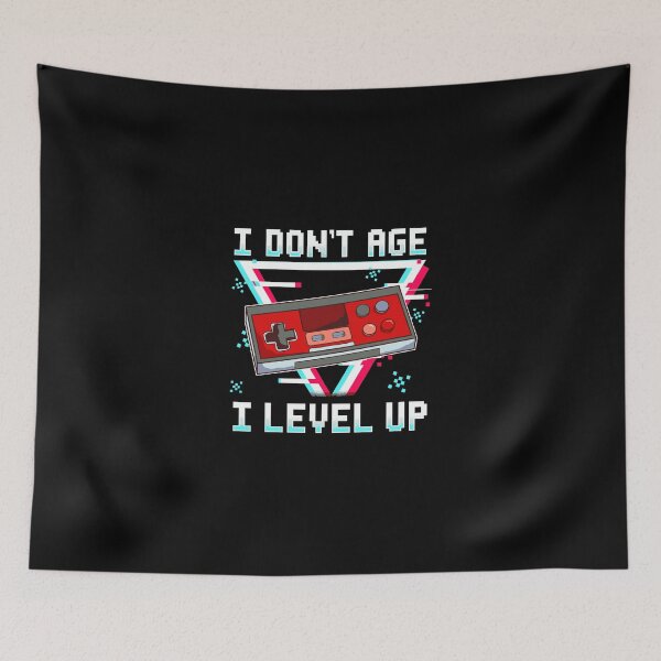 Item preview, Video Games Gamer Birthday I Don'T Age I Level Up Retro designed and sold by soapeselvi.
