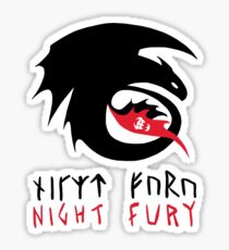 NIGHT FURY - Strike Class Symbol Sticker