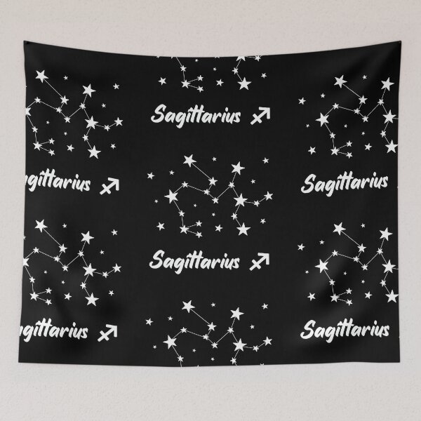 Item preview, Sagittarius Zodiac Star Constellation White Lines  designed and sold by LaGode.