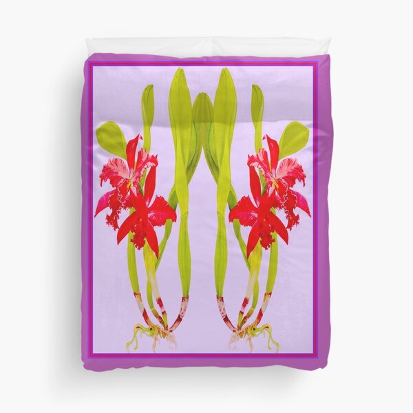 Item preview, "ORCHIDS CONJOINED TWINS" Whimsical Art Print designed and sold by posterbobs.