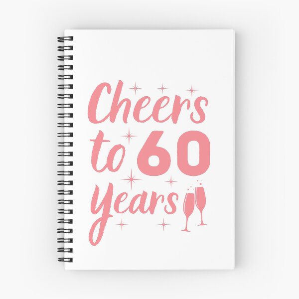 Item preview, Cheers to 60 Years | 60th Birthday designed and sold by Presto Prints Design.