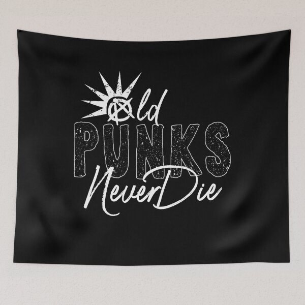 Item preview, Old Punks Never Die T-Shirt, Punk T-Shirt. designed and sold by OAPod.