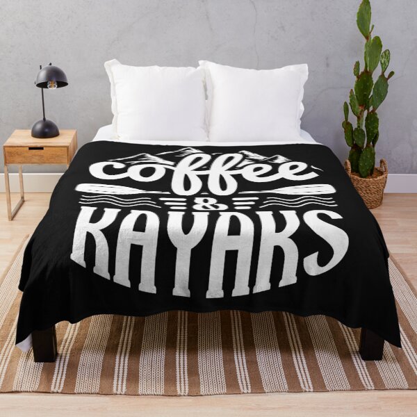 Item preview, Coffee and Kayaks - Funny Kayaking designed and sold by SajidParvez.