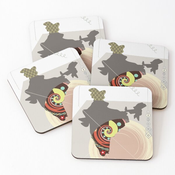 Item preview, India Stylized designed and sold by lanrestudio.