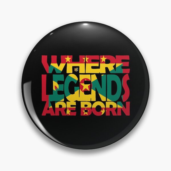 Item preview, Grenada Flag - Where Legends Are Born - Grenadians - Soca Mode designed and sold by Soca-Mode.