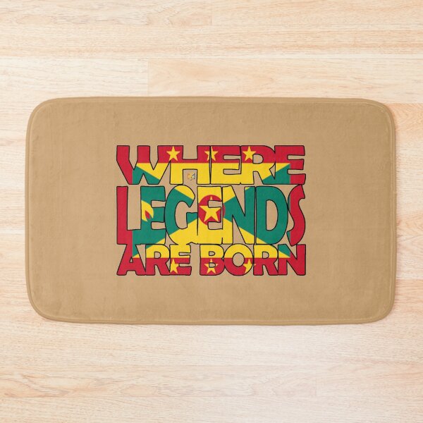 Item preview, Grenada Flag - Where Legends Are Born - Grenadians - Soca Mode designed and sold by Soca-Mode.