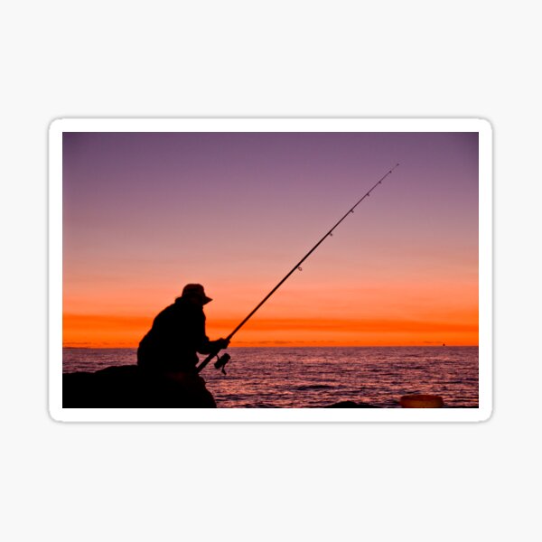 fisherman Sticker