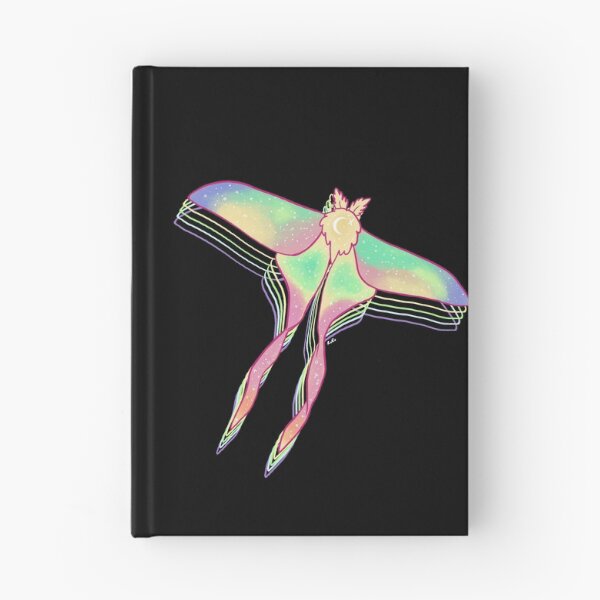 Item preview, Rainbow Galaxy Moth designed and sold by raylinrains.