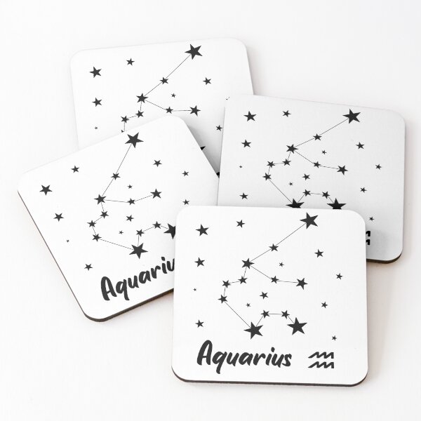 Item preview, Aquarius Zodiac Star Constellation designed and sold by LaGode.