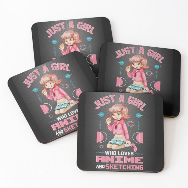 Item preview, Just a Girl who loves Anime and Sketching designed and sold by IMMAC68.