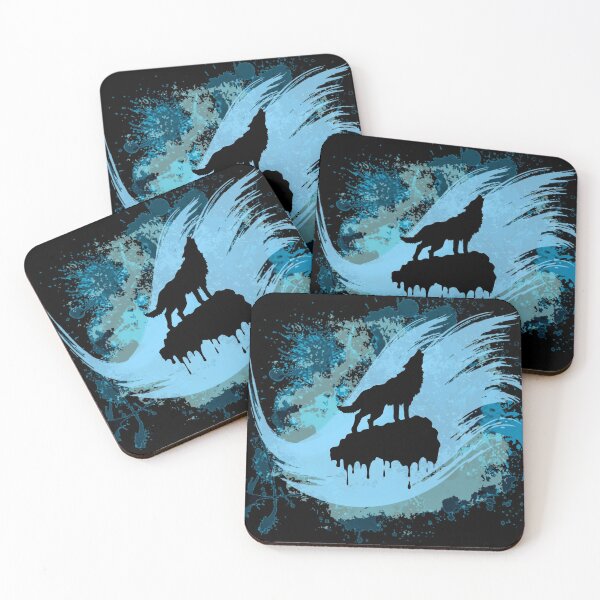 Item preview, Wolf Splats designed and sold by Jessieisaninja.