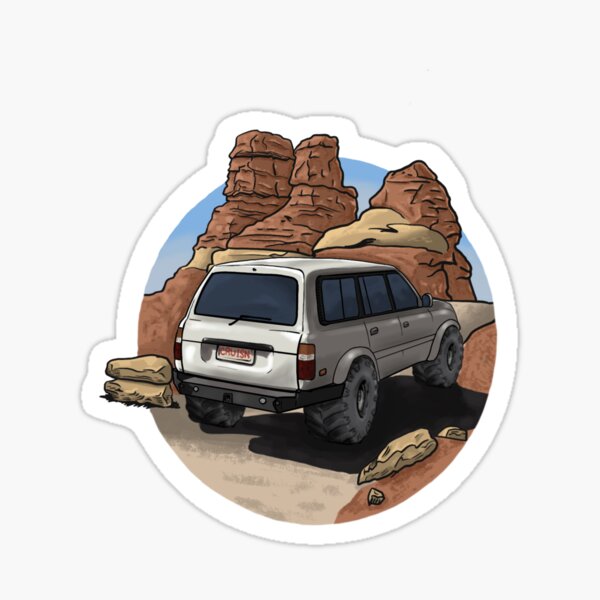 Item preview, Landcruiser - Off Roadin’ designed and sold by Cracked Piston.