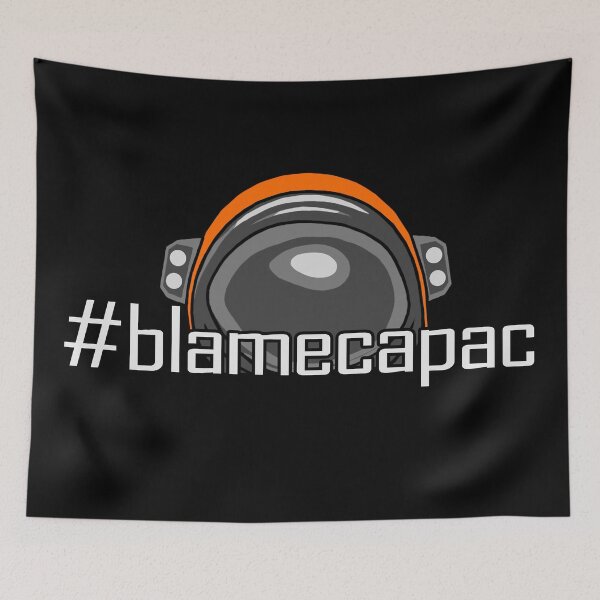 Aperçu de l'œuvre #blamecapac créée et vendue par ZebraMonkeys.