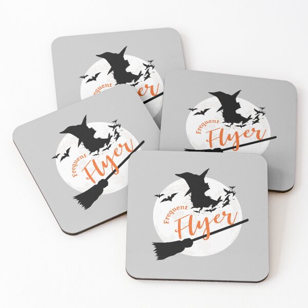 Item preview, Frequent Flyer - Funny Halloween Witch - Witchy Vibe designed and sold by DesignByLeo.