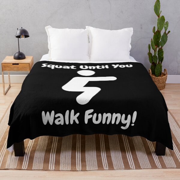 Item preview, Squat Till You Walk Funny designed and sold by AceKarDesigns.