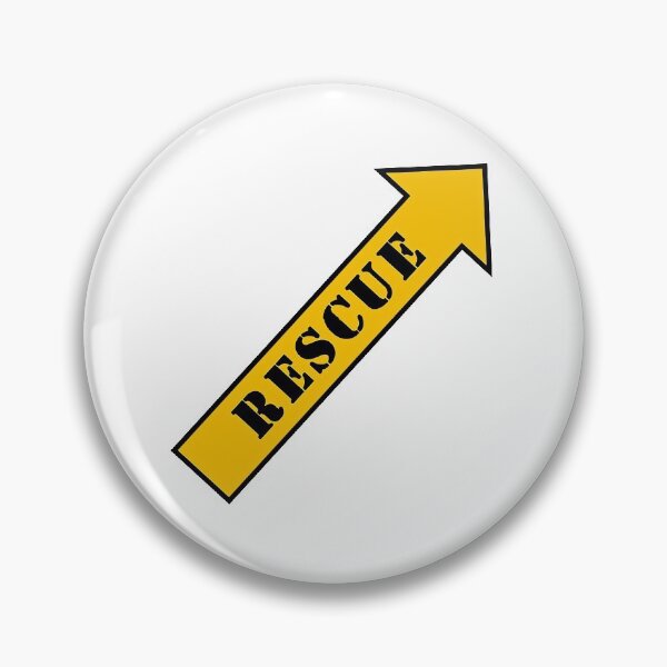 Item preview, Rescue Sign designed and sold by Luckydrew.