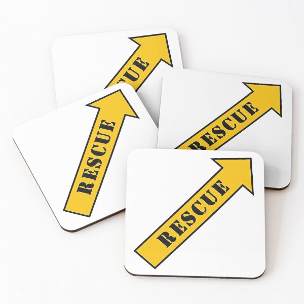 Item preview, Rescue Sign designed and sold by Luckydrew.