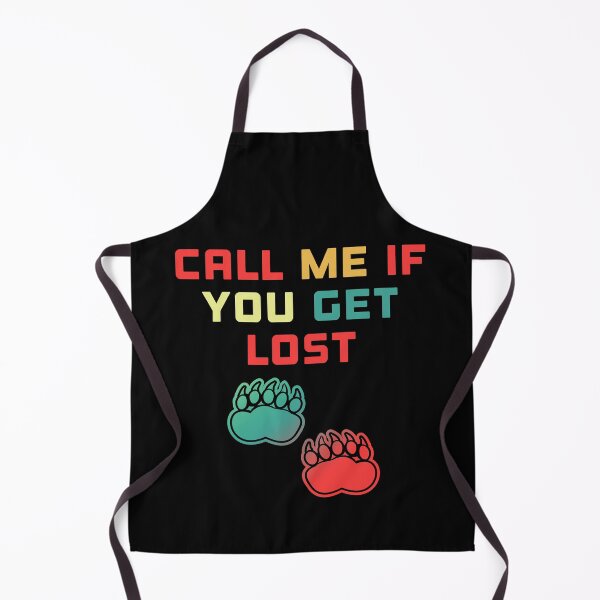 Item preview, Call Me If You Get Lost funny Vintage retro colorful Bear footprints designed and sold by hasondx.
