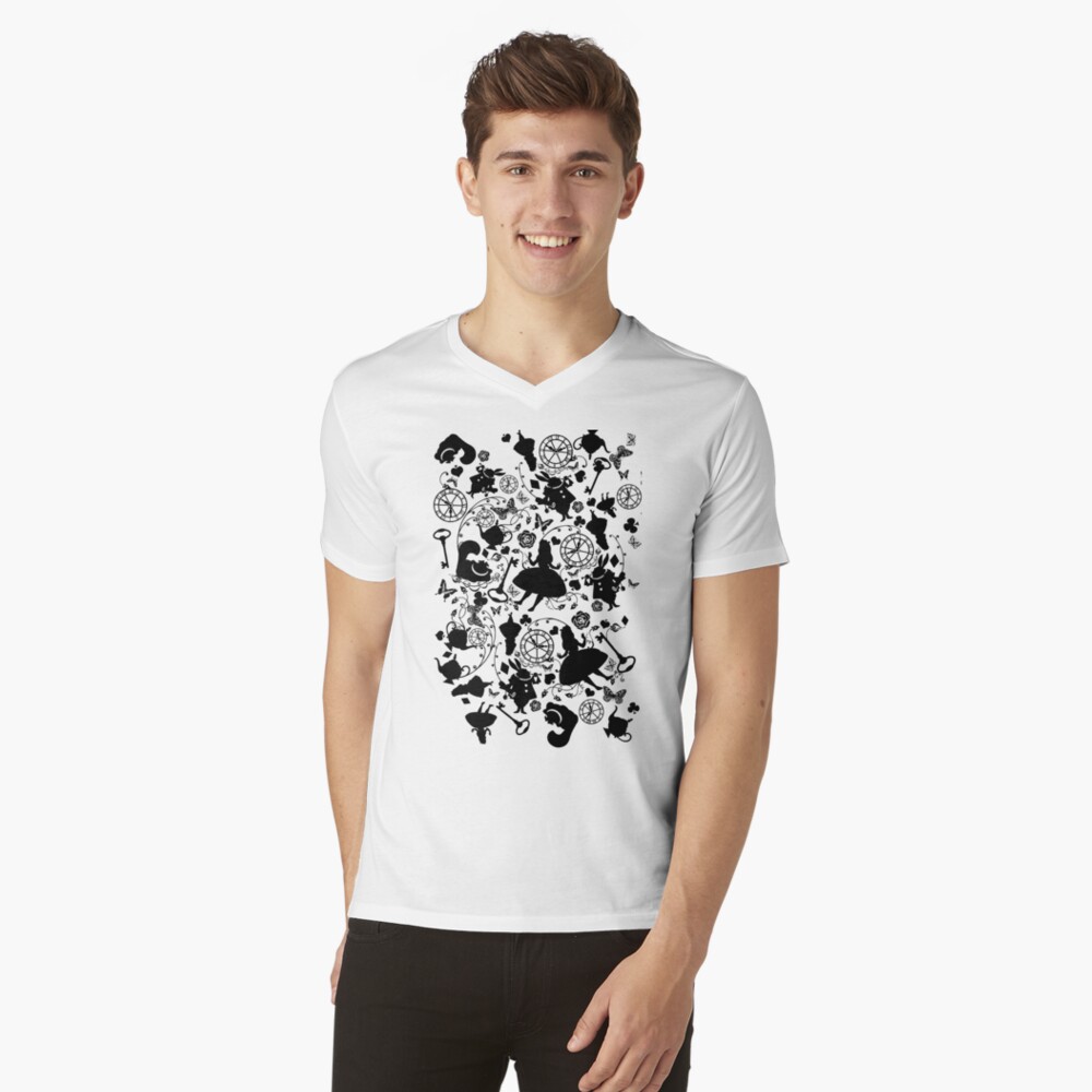 Item preview, V-Neck T-Shirt designed and sold by rosescreation.