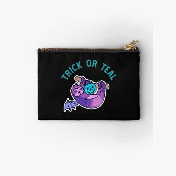 Item preview, Teal Pumpkin Sloth Halloween Trick Or Teal Kawaii Cute designed and sold by germantere.